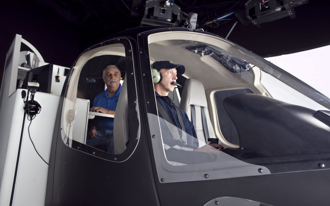 First AS350 Simulator Ready for Training